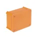 Коробка огнестойкая FireBox T100, 136х102х57 мм, IP66, 5+1 клемма, 4 мм?, сплошная стенка, вн.кр. (T 100 E 4-5)