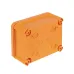 Коробка огнестойкая FireBox T100, 136х102х57 мм, IP66, 5+1 клемма, 4 мм?, сплошная стенка, вн.кр. (T 100 E 4-5)