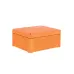 Коробка огнестойкая FireBox T100, 136х102х57 мм, IP66, 5+1 клемма, 4 мм?, сплошная стенка, вн.кр. (T 100 E 4-5)