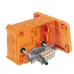 Коробка огнестойкая FireBox T100, 136х102х57 мм, IP66, 5+1 клемма, 6 мм?, вводы d25x8,d32x2, вн.кр. (T 100 ED 6-5) Коробка огнестойкая FireBox T100, 136х102х57 мм, IP66, 5+1 клемма, 6 мм?, вводы d25x8,d32x2, вн.кр. (T 100 ED 6-5)