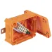 Коробка огнестойкая FireBox T100, 136х102х57 мм, IP66, 5+1 клемма, 10 мм?, вводы d25x8,d32x2,нар.кр. (T 100 ED 10-5 A) Коробка огнестойкая FireBox T100, 136х102х57 мм, IP66, 5+1 клемма, 10 мм?, вводы d25x8,d32x2,нар.кр. (T 100 ED 10-5 A)
