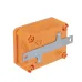 Коробка огнестойкая FireBox T100, 136х102х57 мм, IP66, 5+1 клемма, 10 мм?, вводы d25x8,d32x2,нар.кр. (T 100 ED 10-5 A)