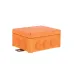 Коробка огнестойкая FireBox T100, 136х102х57 мм, IP66, 4+1 клемма, 4 мм?, вводы d25x8,d32x2, нар.кр. (T100ED 4x4AD)