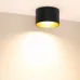 Светильник светодиодный SP-BISCOTTO-R140-15W Warm3300-MIX (BK-GD, 80 deg, 230V) (ARL, IP54 металл, 5 лет)