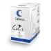 Витая пара U/UTP Cat 5e 4 пары 24 AWG solid PVC нг(А)-LS черный 305м