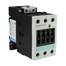 Контактор электромагнитный 3RT1036-1AP00, 3-пол., 50A, AC-3, 22кВт/400V, 230V AC, 50Гц, типоразмер S2, винтовые клеммы, IP20