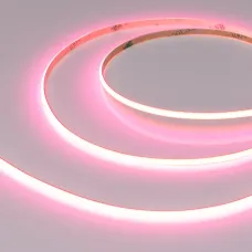 Лента светодиодная 4 Вт/м 24В Розовый IP20 480LED/м COB-X480-4mm CSP 5 м
