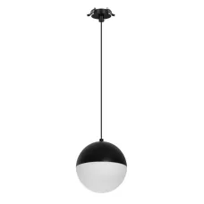 Cветильник SP-EMISFERO-HANG-BUILT-R150-11W Warm3000, BK, 170 deg, 230V, IP20, Металл, 3 года