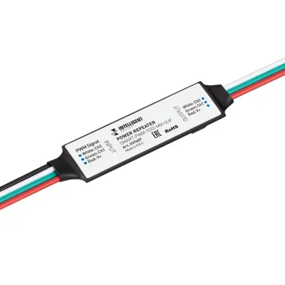 Усилитель 12-24 V 2 x 2.5A IARL IP20 пластик 5 лет SMART-PWM-1022-MIX-SUF INTELLIGENT