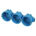 Коробка установочная ЭРА KUTS-68-45-blue синяя 68х45мм для твердых стен саморезы стыковочные узлы IP20