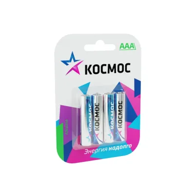 Батарейка алкалиновая мизинчиковая ААА LR03 блистер 4 шт