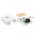 Розетка компьютерная RJ-45, категория 5e, неэкранированная, одинарная, внешняя, Dual IDC, цвет белый