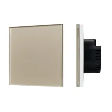 Выключатель сенсорный SWT-OMALI-S01-ZB-GD 250V, 10A, Zigbee Стекло