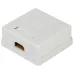 Компьютерная розетка ЭРА RJ-45 категория 5е неэкранированная 2-порта упаковка 30 шт