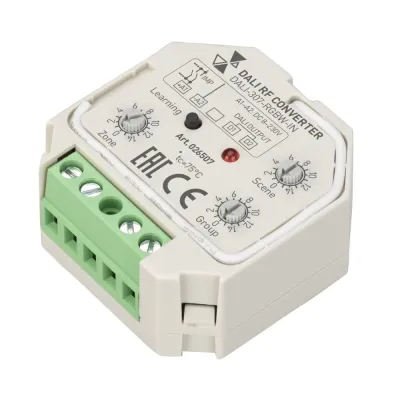 Конвертер RF-сигнала DALI-307-RGBW-IN DALI-BUS, RF, PUSH IARL