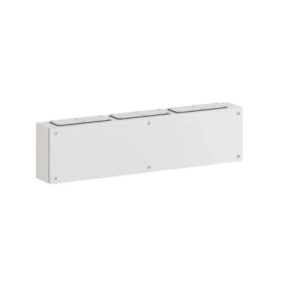 Корпус клеммный металлический SDE ВxШxГ 800x200x120 мм с фланцами, IP66