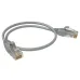 Патч-корд U/UTP, категория 5е, 2xRJ45, неэкранированный, серый, LSZH, 0.5м