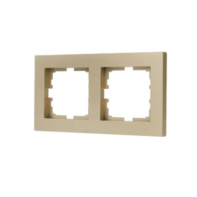 VESNA  Рамка 2-ая горизонтальная б/вст золото