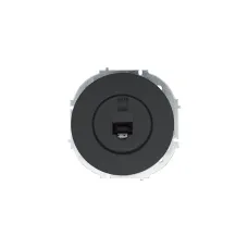 OSEN Розетка компьютерная Cat 6, механизм, чёрный бархат Lezard 743-4288-140