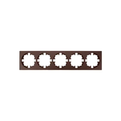 OSEN Рамка 5-ая универсальная, шоколад Lezard 743-7300-150