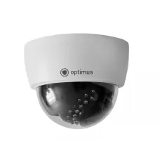Видеокамера IP 2Мп купольная с PoE ИК-22м микрофон IP20 (2.8-12мм)