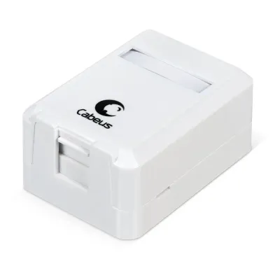 Корпус внешней настенной розетки на 1 Keystone