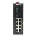 Коммутатор промышленный управляемый уровня L2 TSX-ML2-2GX/SFP-8GT, 2 порта 1000Base-X SFP, 8 портов 10/100/1000Base-T(X) RJ45, монтаж на динрейку TSX EKF