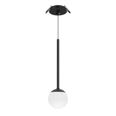 Светильник светодиодный SP-BEADS-HANG-BUILT-T-R100-8W Warm3000 (BK, 180 deg, 230V) (ARL, IP33 Металл, 3 года)