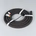 Лента герметичная MOONLIGHT-BLACK-SIDE-G280-D25mm 24V RGB 360deg 14.4 W/m, IP65, 3m, wire x1, вывод боковой, 3 года