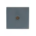 LETO Розетка ТВ оконечная графит  Lezard  752-3400-130