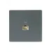 LETO Розетка компьютерная графит  Lezard  752-3400-139