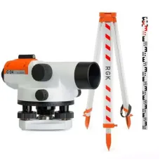 Комплект нивелир оптический C-24 + S6-N + S4