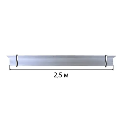 Профиль для виброрейки алюминиевый FTL SFSB-2.5
