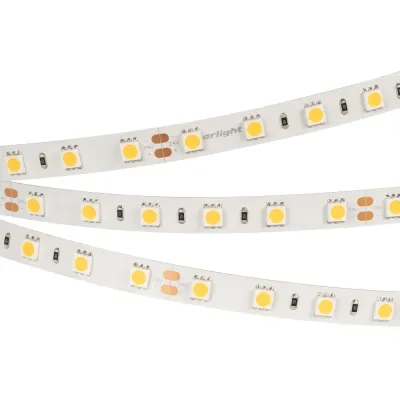 Лента светодиодная 14,4 Вт/м 24В IP20 2700K 60LED/м RT/RTW-B60-10-13mm SMD 5060 5 м