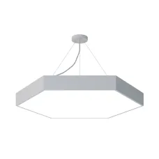 Светильник LED ЭРА Geometria SPO-122-W-40K-066 Hexagon 66Вт 4000К 5300Лм IP40 800*800*80 белый подвесной