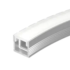 Профиль FANTOM-BENT-W12-SIDE-2000 ANOD (Алюминий)