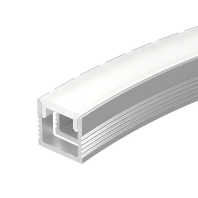 Профиль FANTOM-BENT-W12-SIDE-2000 ANOD (Алюминий)
