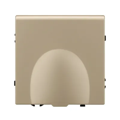 Механизм розетки влагозащищённый SCT-NOBE-MCP-SFPL-GD 230V, 16A, Золото светлое, 1 пост