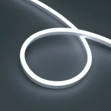 Лента светодиодная герметичная HALO-SIDE-A160-10x17mm 24V White6000 (10 W/m, IP67, 5m, wire x1) (ARL, 160 LED/m)