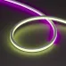 Лента светодиодная герметичная SPI-WAVE-TOP-G200-18x15mm 24V RGB PX2 (26 W/m, IP54, 5m, wire x1) (ARL, вывод прямой, 3 года)