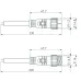 Коннектор подключения ARL-LINE-4pin (DMX512) (Закрытый)
