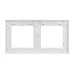 Рамка стеклянная FRM-GLARE-GS-2-WH