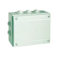 Коробка ответвит., с каб. вводами 2х40мм, IP55, 240х190х90мм