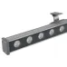 Прожектор светодиодный AR-LINE-1000M-24W-24V RGB (Grey, 30 deg, DMX512) (ARL, Закрытый)