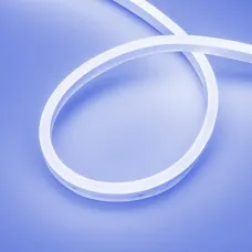 Лента герметичная AURORA-PS-A120-16x8мм 24V Blue (10 W/m, IP65, 2835, 5м) (Силикон)