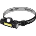 Фонарь налобный светодиодный Трофи GA-101 аккумуляторный 3 Вт COB + 3 Вт LED 2 режима магнит