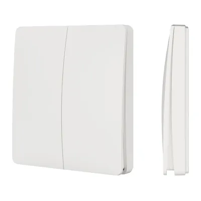 Панель управления кнопочная INTELLIGENT ARLIGHT KINETIC-801-22-2G-WP-SUF White (No battery, IP67, 433Mhz) (IARL, IP67 пластик, 3 года)
