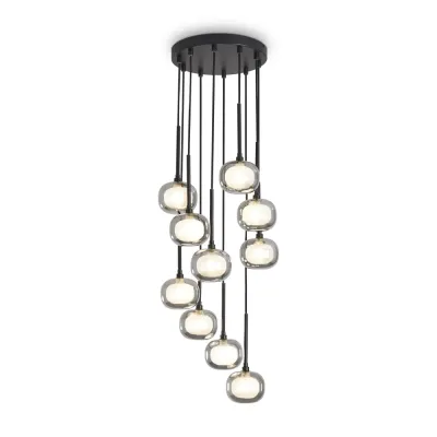 Светильник подвесной Shimmer 10х25Вт G9 IP20 Freya FR5435PL-10B