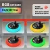 Настольный светильник ЭРА NLED-481-10W-BK светодиодный с RGB ночником черный