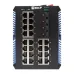 Коммутатор промышленный неуправляемый U-4GX/SFP-24GTP, 4 порта 1000Base-X SFP, 24 порта 10/100/1000Base-T(X) RJ45 c PoE, монтаж на динрейку TSX EKF